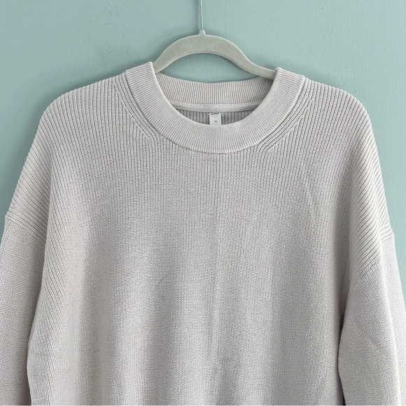 lululemon athletica Cream Crew Neck Sweater - Picture 7 of 16